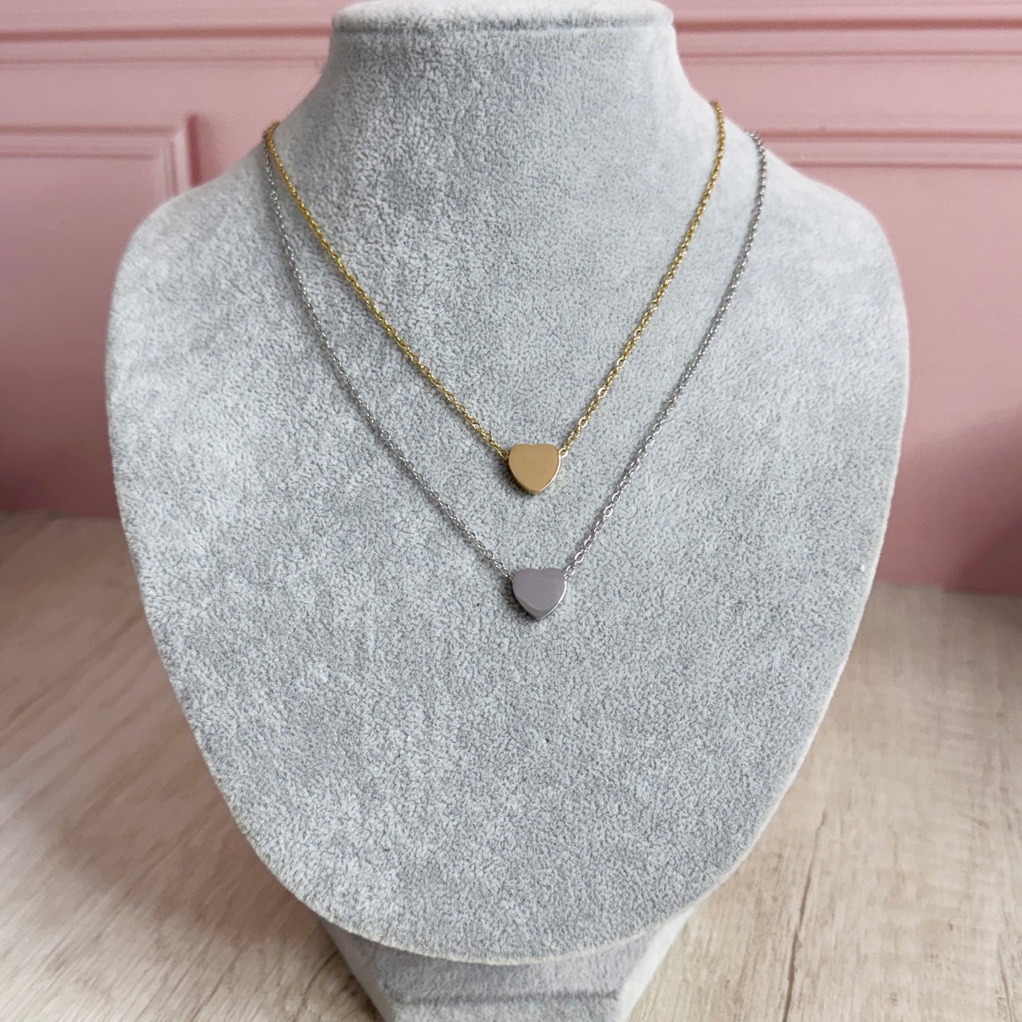 Collar corazón mini