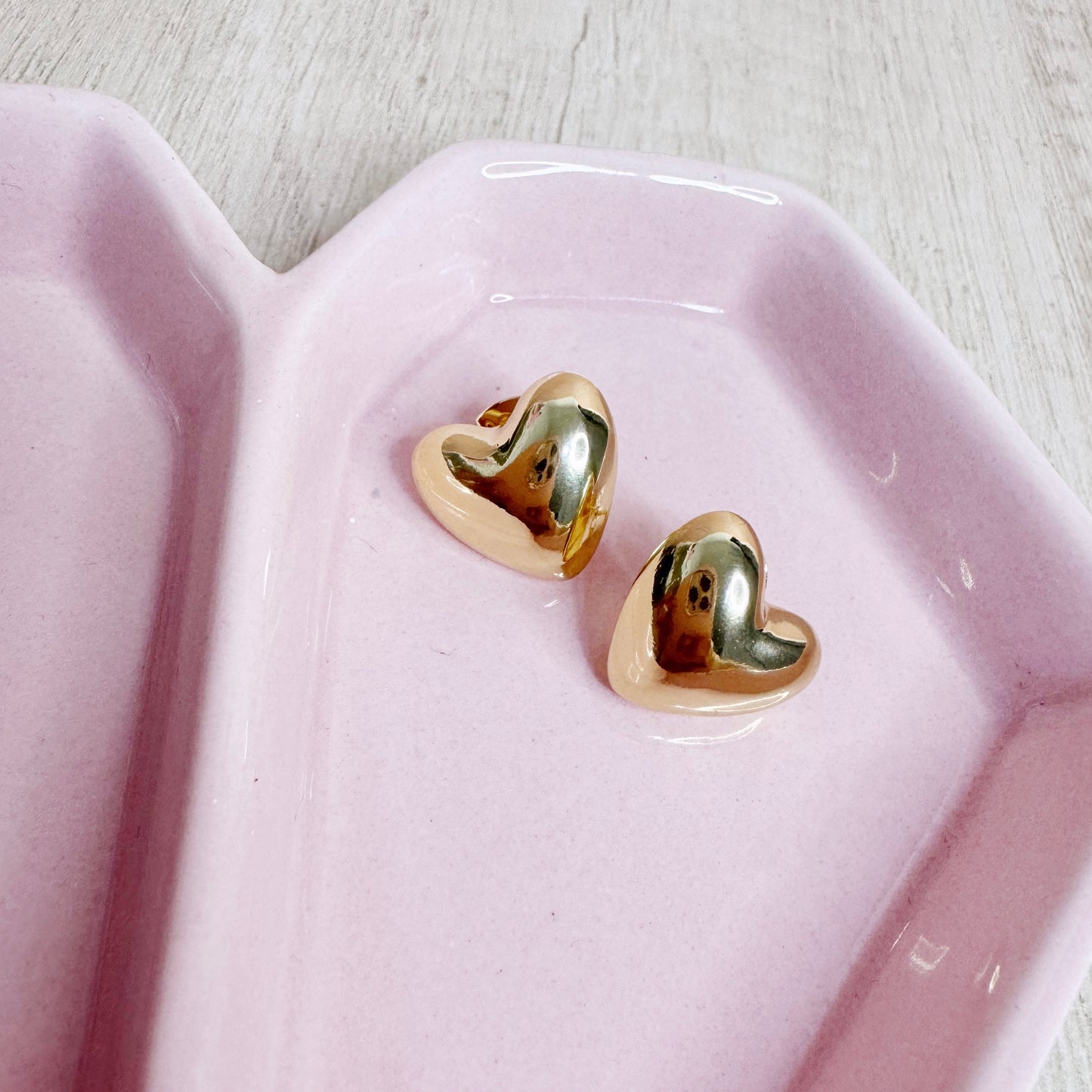 Aretes corazón