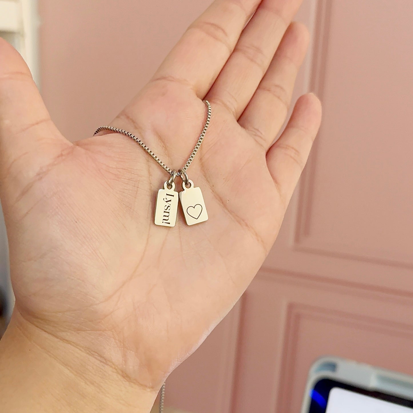 Collar tag 2 (no incluye cristal)