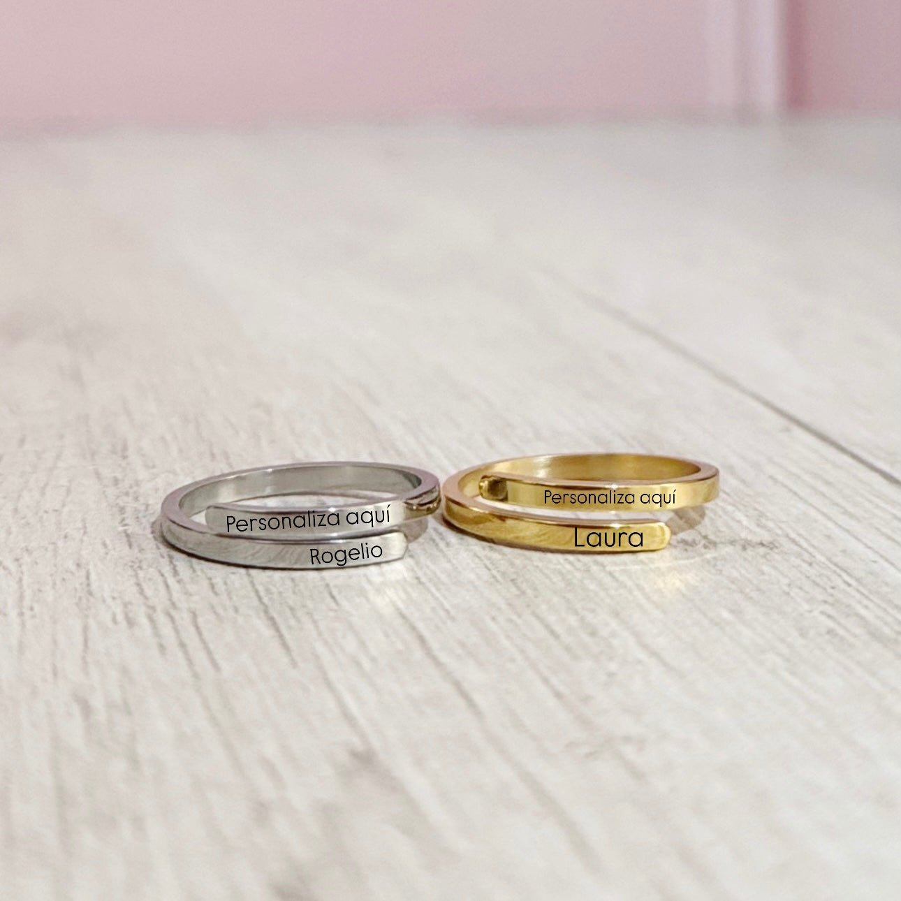 Anillo personalizable