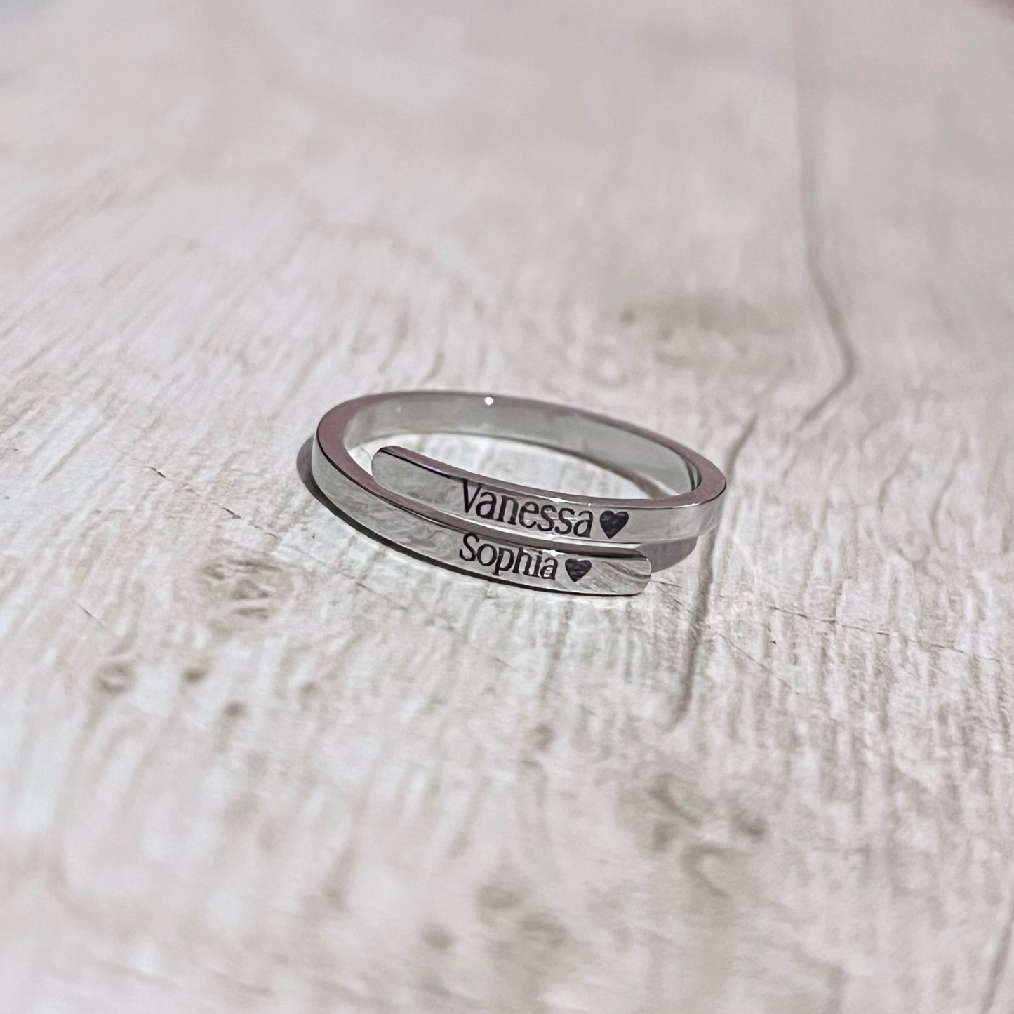 Anillo personalizable