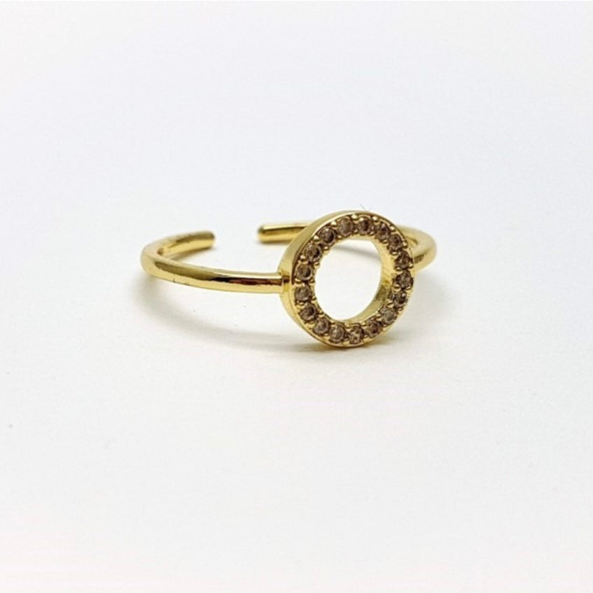Anillo círculo ajustable
