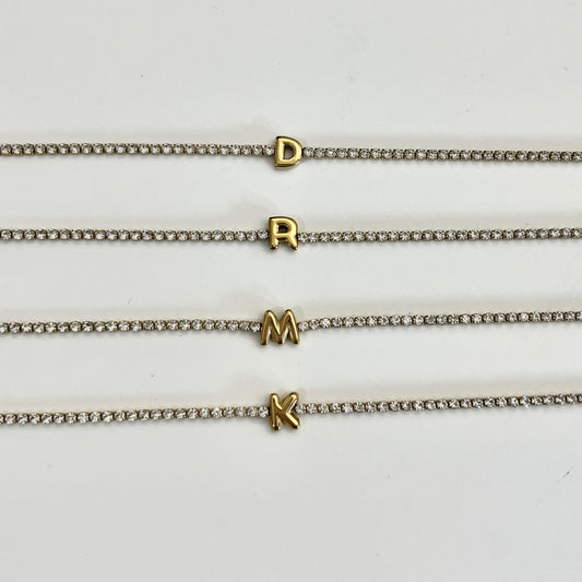 Pulsera tenis inicial