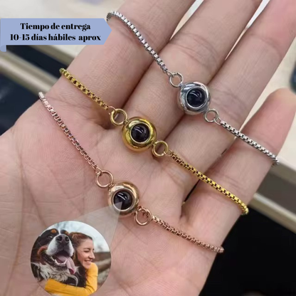 Pulsera de foto proyección ajustable