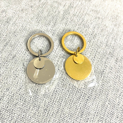 2 pack llavero redondo