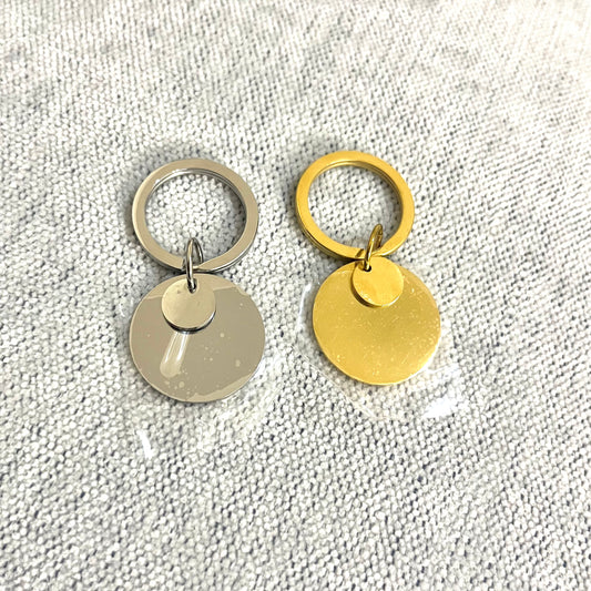 2 pack llavero redondo