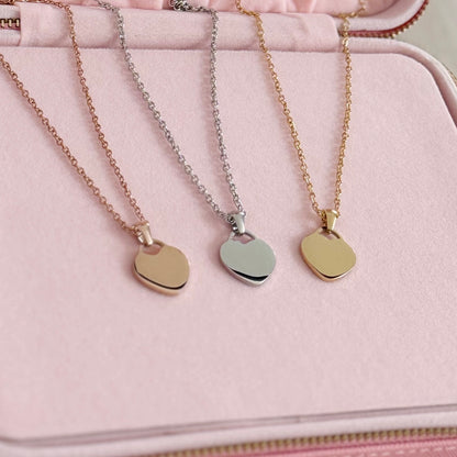 Collar de corazón (personalizable)