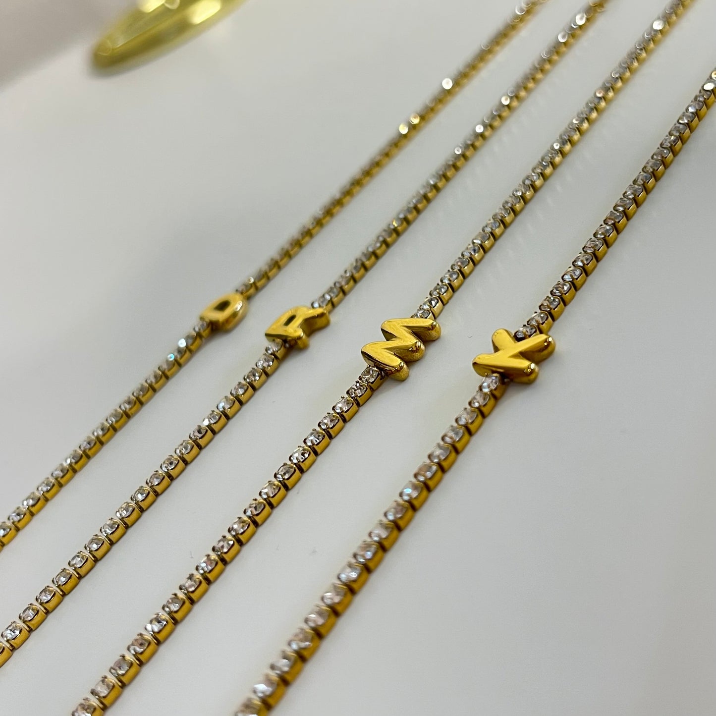 Pulsera tenis inicial