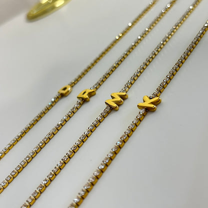 Pulsera tenis inicial