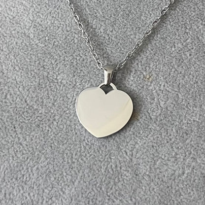 Collar corazón  grande