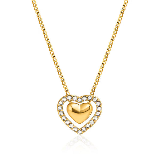 Collar corazón ( opción a personalizar)