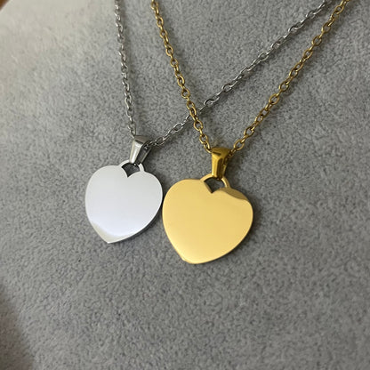 Collar corazón  grande