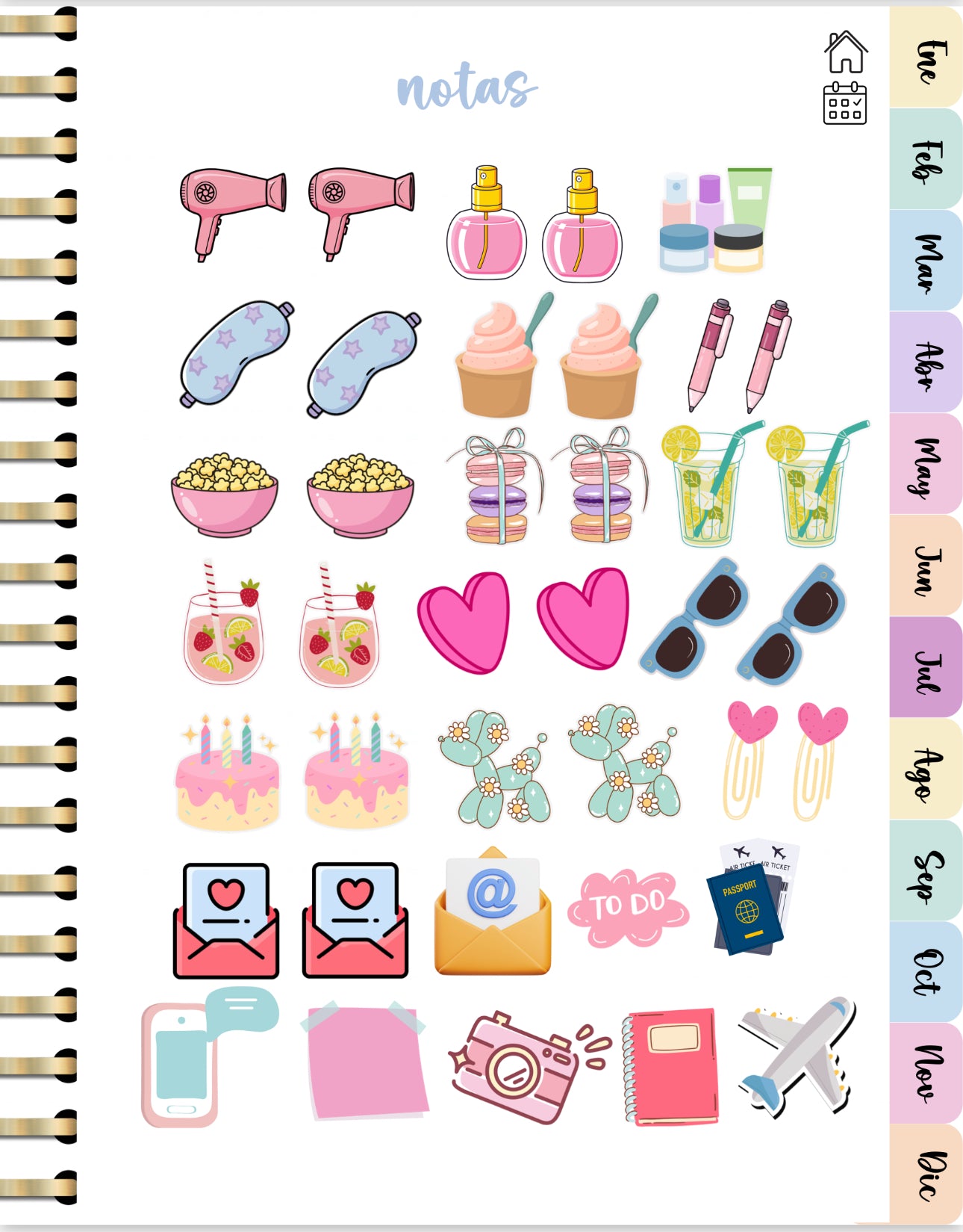 Stickers digitales (50)