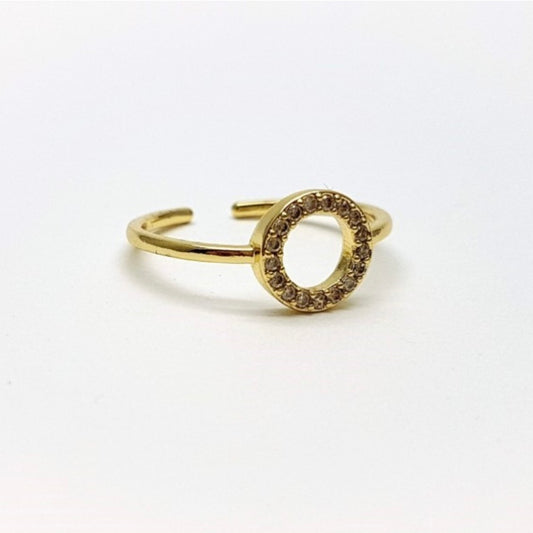Anillo círculo ajustable