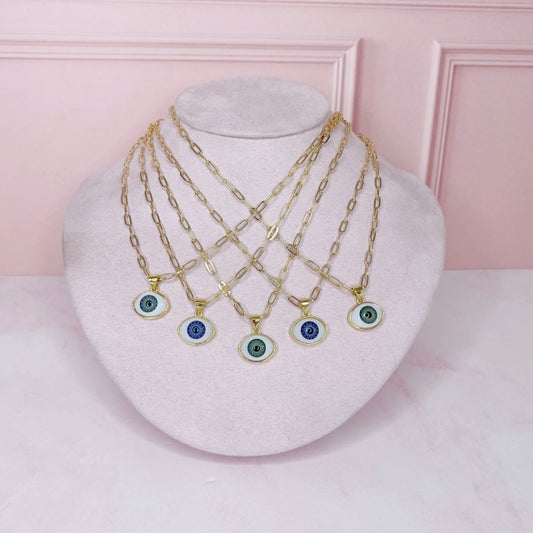Collar ojo turco