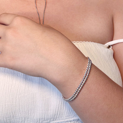 Pulsera hematita ajustable